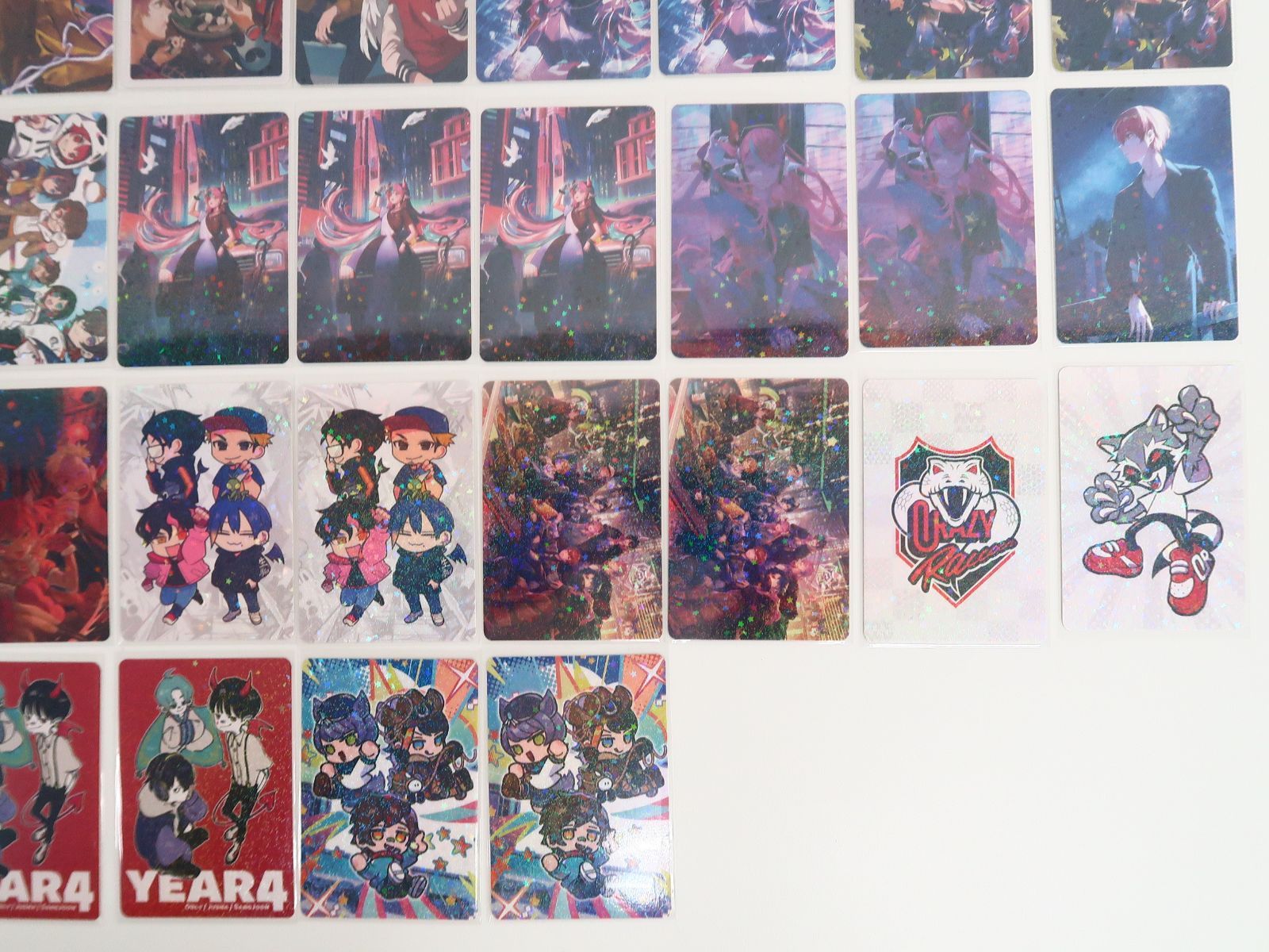 52枚セット Crazy Raccoon CR COLLECTION CARD コレクションカード