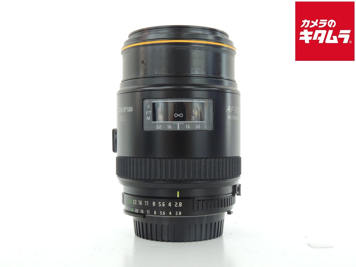 難あり品】 トキナー AF 100mm F2.8 マクロ ニコン (AT-X M100) 難あり品】 トキナー AF 100mm F2.8 マクロ ニコン (AT-X M100)