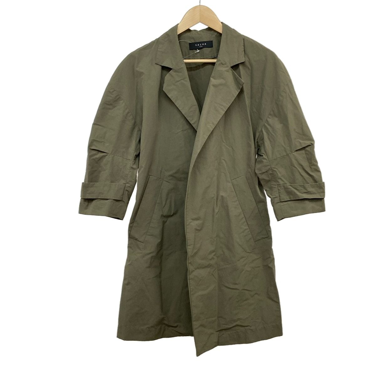 SACRA(サクラ) コート サイズ38 M レディース ダークグリーン 春・秋物