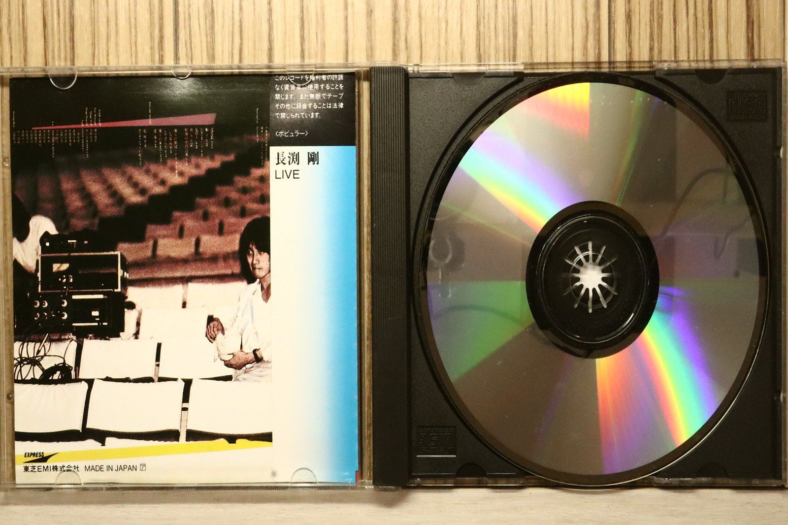 中古CD☆長渕剛/Tsuyoshi Nagabuchi□ LIVE 【CA321185/+++++++Z54301