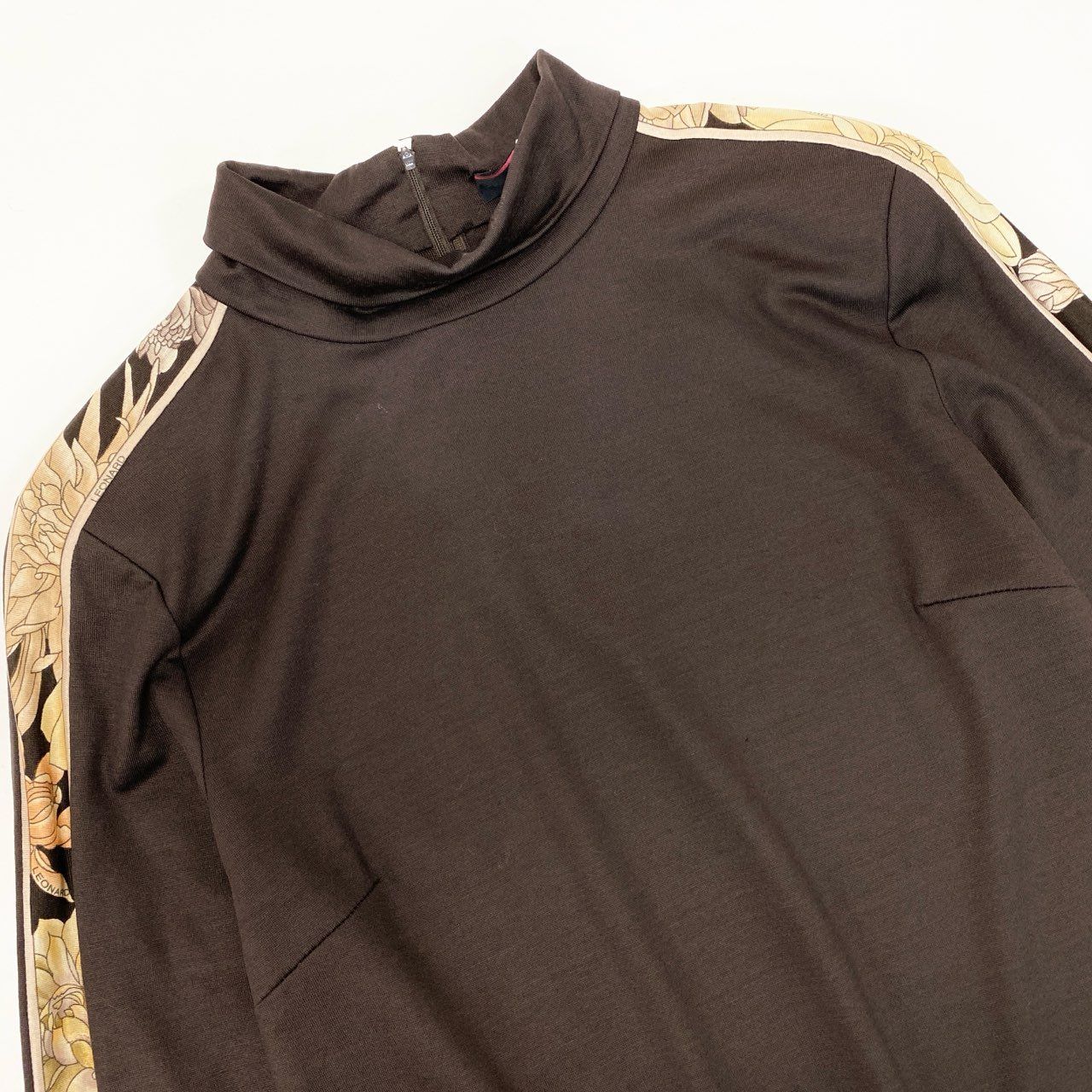 79k21 LEONARD FASHION レオナール ロングスリーブ カットソー