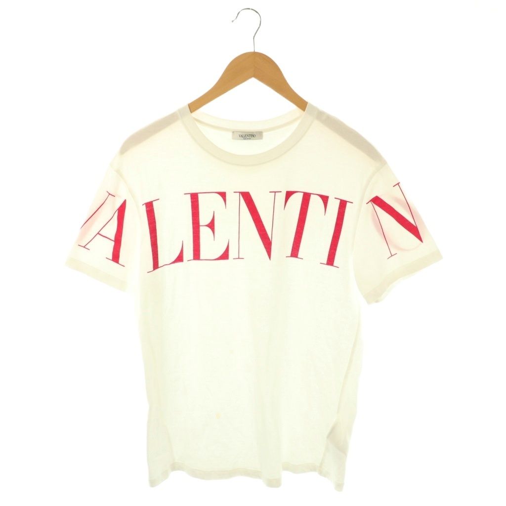 ヴァレンティノ ヴァレンチノ VALENTINO ロゴ Tシャツ カットソー 半袖 