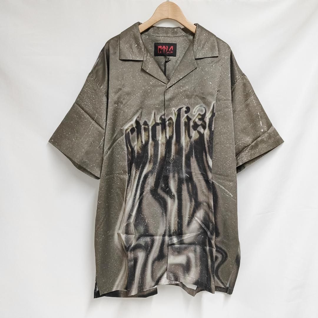 新品 未使用 CVTVLIST マーブルドリップシャツ ショーツ セットアップ