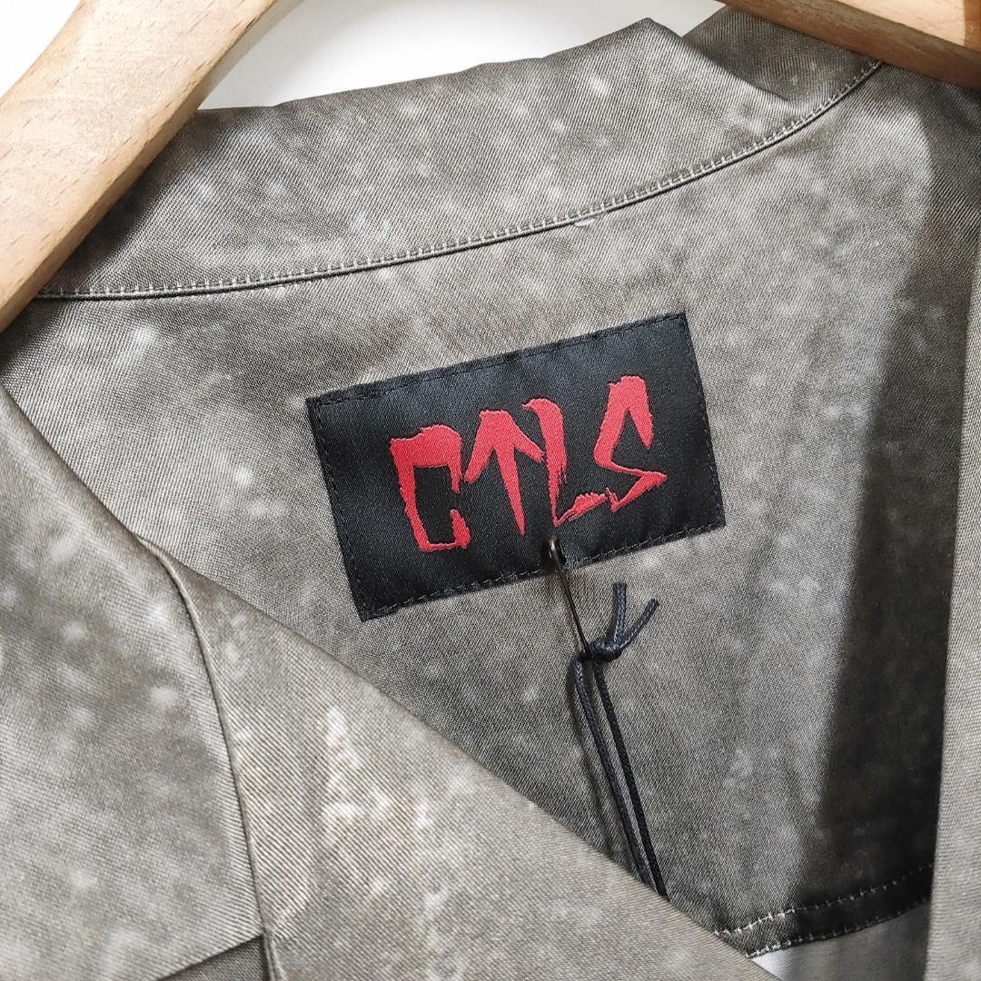 新品 未使用 CVTVLIST マーブルドリップシャツ ショーツ セットアップ