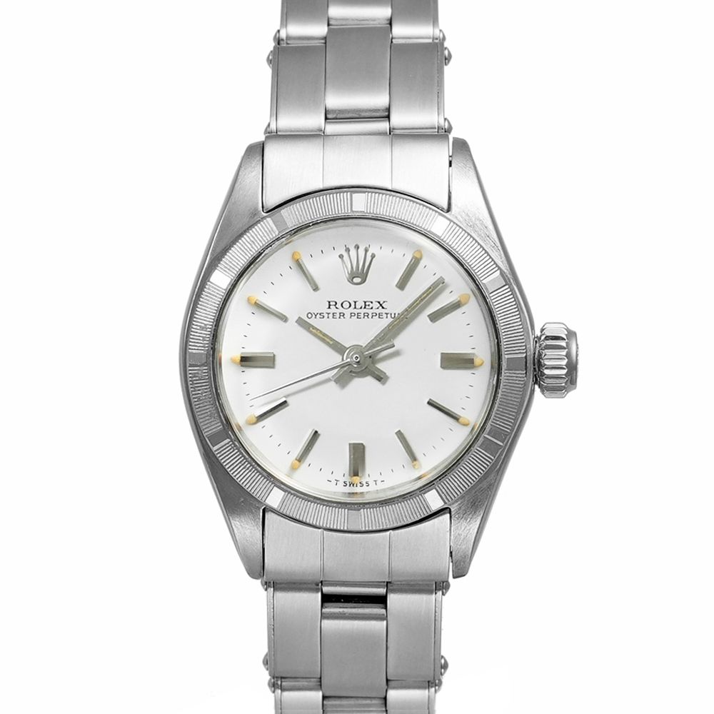 ROLEX オイスターパーペチュアル スノーホワイト 1969年頃 Ref.6623 アンティーク品 レディース 腕時計