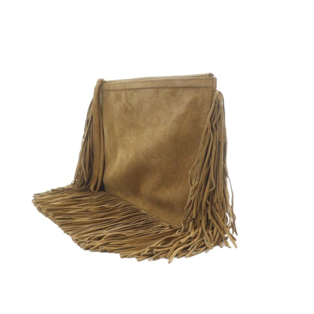 ピエールアルディ クラッチバッグ スエード ピエールアルディ PIERRE HARDY フリンジクラッチバッグ スエード