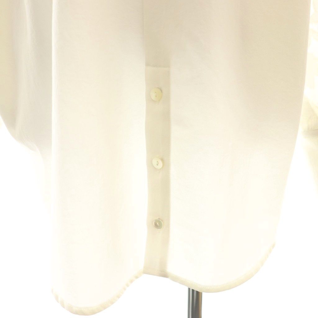 フォルモ FORMO ジャガードシャツ ブラウス シアー 2 ホワイト /CX