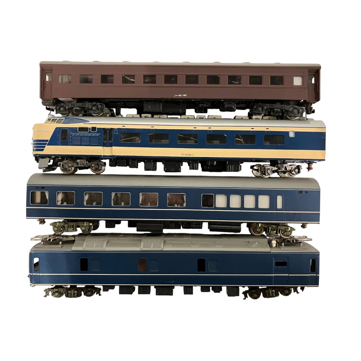 KTM カツミ HOゲージ カニ22等 4両 セット 鉄道模型 ジャンク