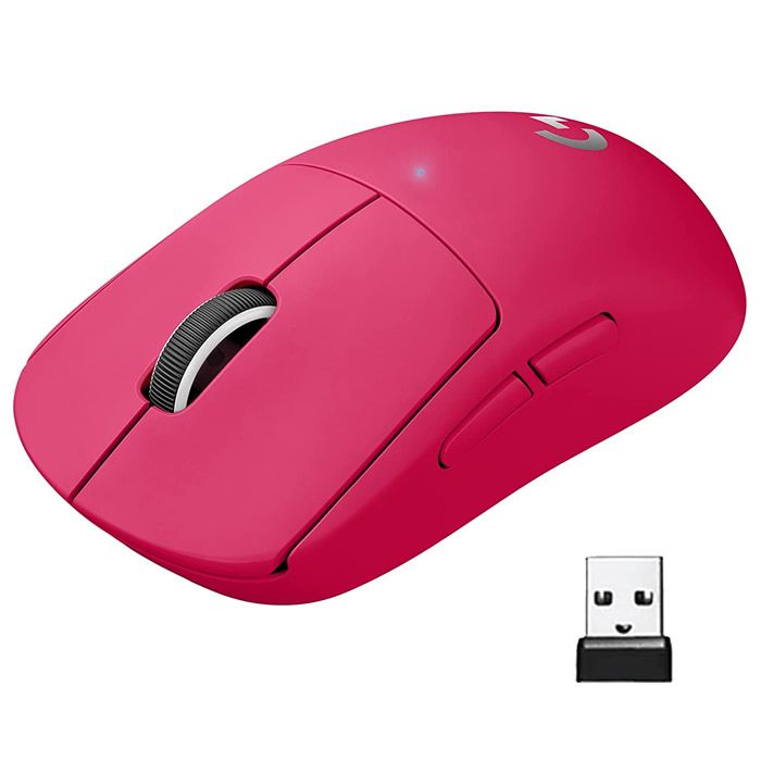 ロジクール PRO X ワイヤレス ゲーミングマウス G-PPD-003 WL-MG マゼンタ