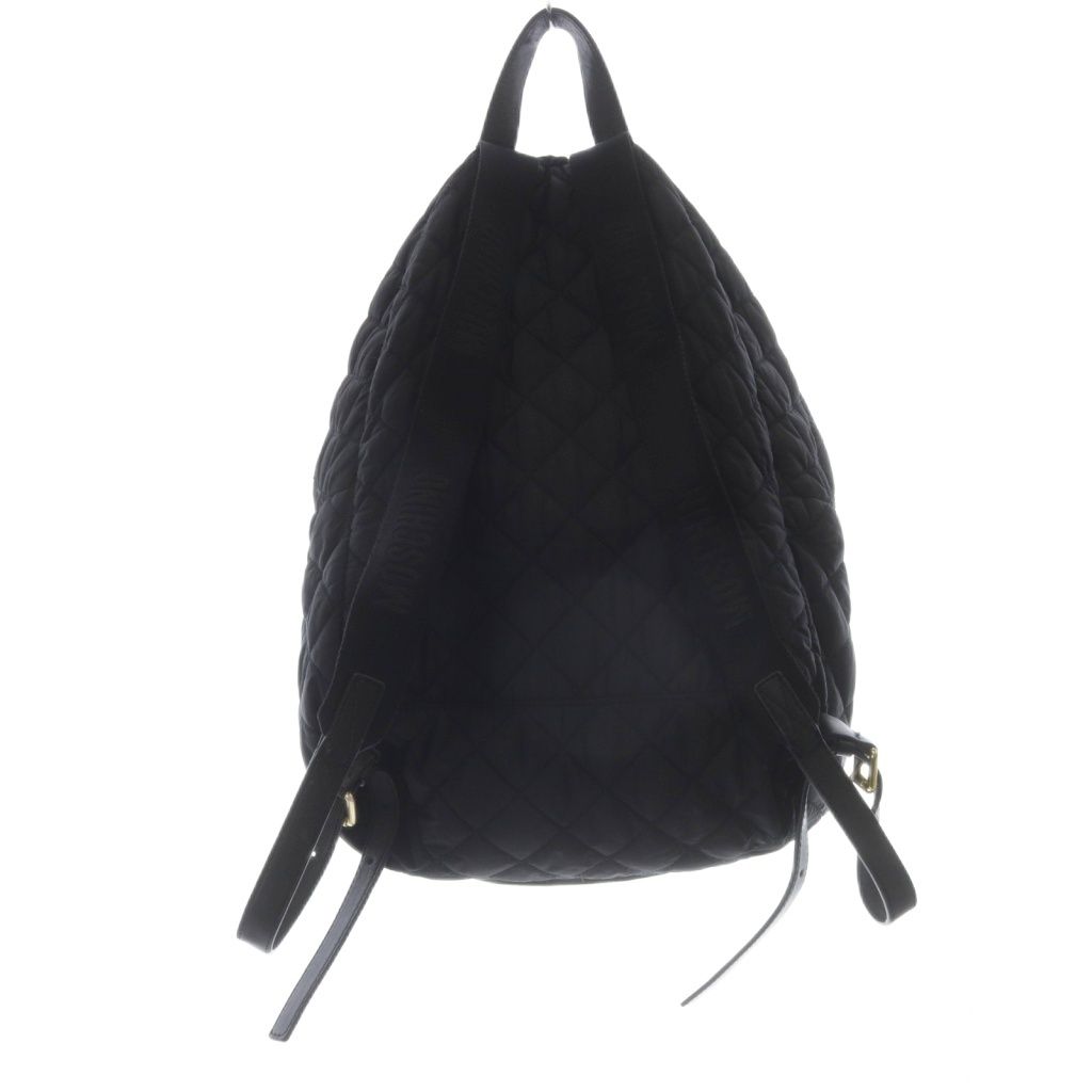 モスキーノ MOSCHINO キルティング ロゴバックパック リュックサック