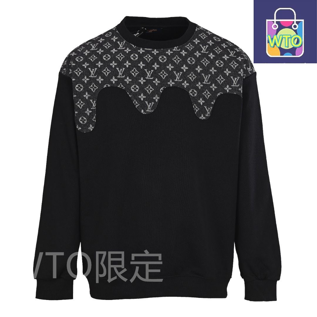 ルイヴィトンTシャツ　ルイヴィトンニット　ルイヴィトンカットソー　モノグラム 今日特価】Louis Vuitton ルイヴィトン モノグラムパッチワークロング