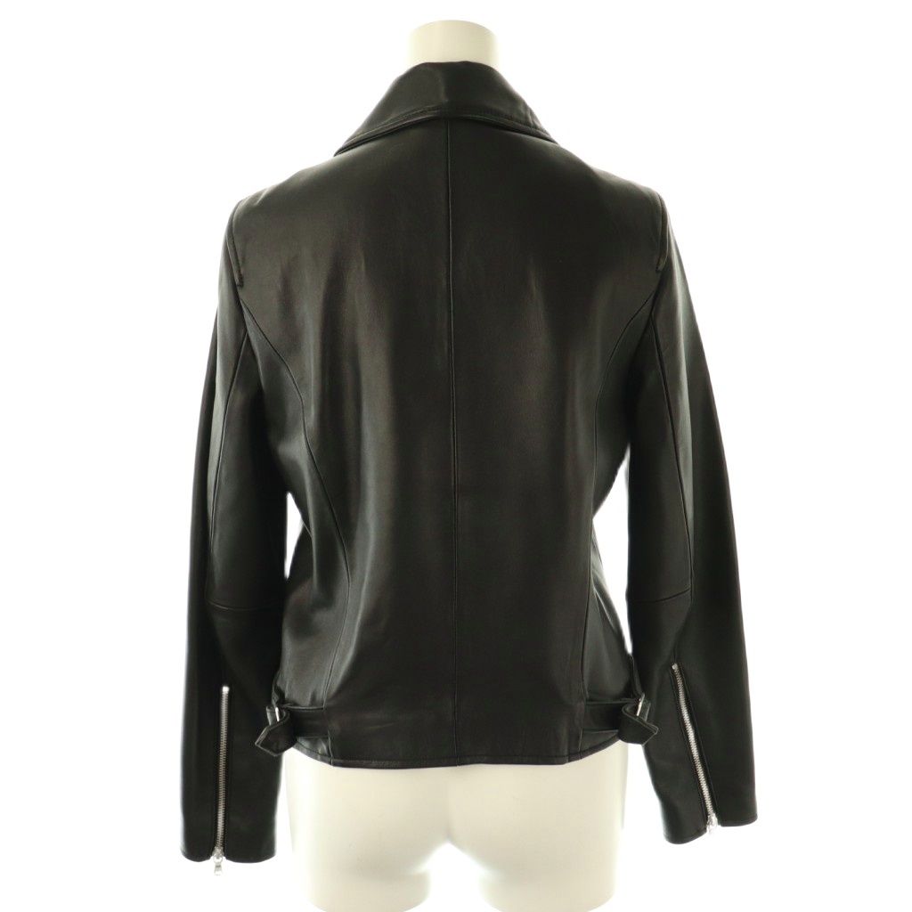 イエナ IENA レザーダブルライダースジャケット ジップアップ 38