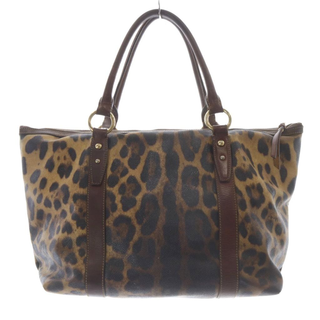 ドルチェ&ガッバーナ ドルガバ レオパード ヒョウ柄 トートバッグ