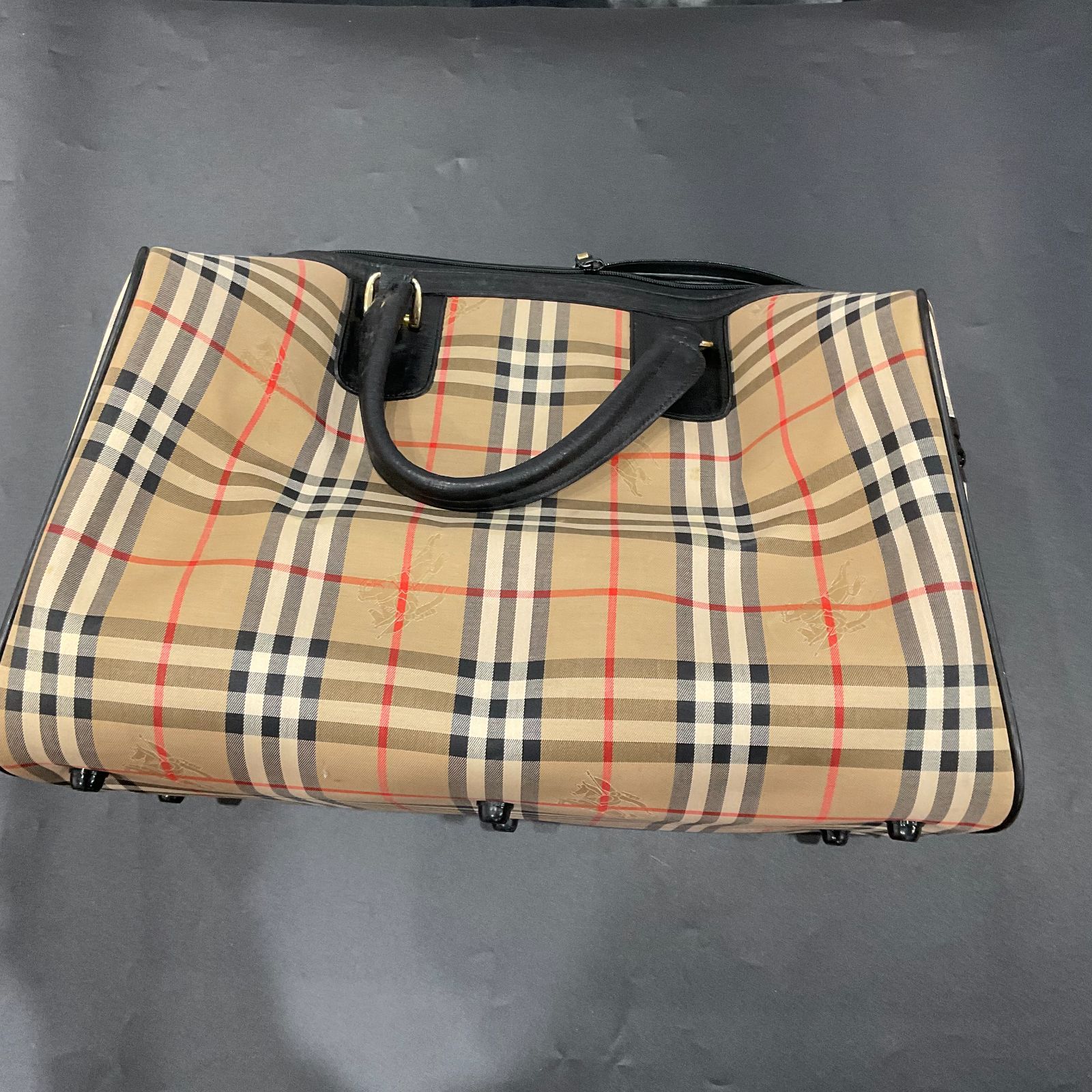 バーバリー ノバチェック ボストンバッグ B25110603 - メルカリ
