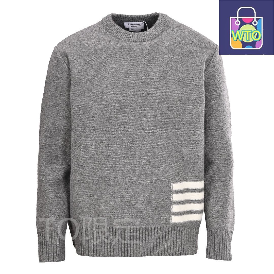今日特価】Thom Browne トム・ブラウン 四本線ニットセーター