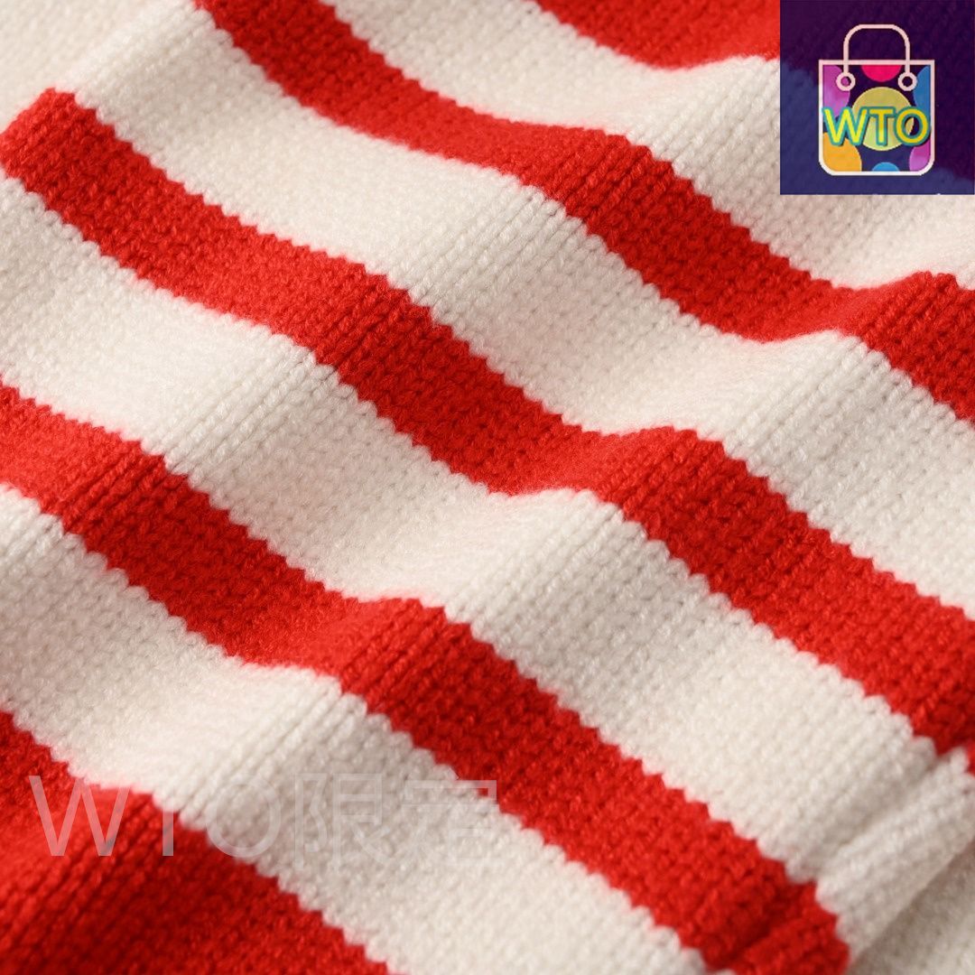 トムブラウン　セーター　ストライプ メンズライクな印象 トムブラウン 偽物 セーター ウール混紡 定番 ロゴ