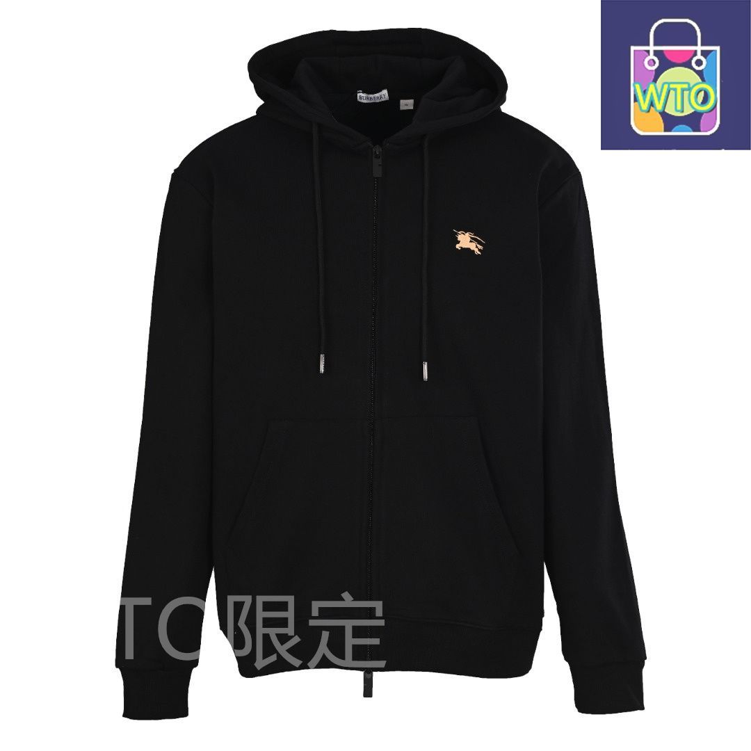 今日特価】Burberry バーバリー 戦馬クロスステッチフードジャケット