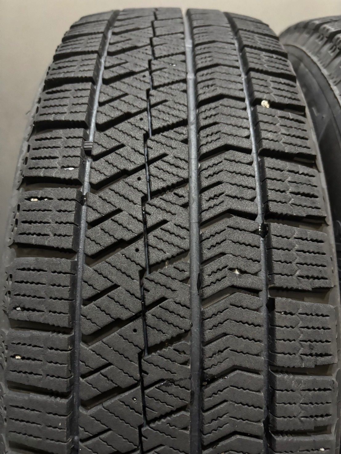 ☆165/65R14 BRIDGESTONE/VRX2 19年製 AZANE 14インチ 5.5J +42 100 4H