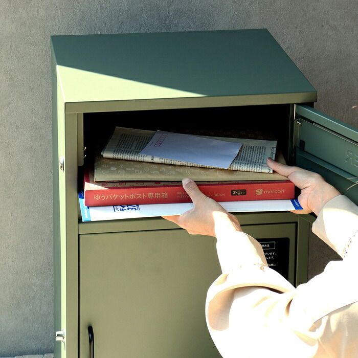郵便ポスト ポスト一体型宅配BOX