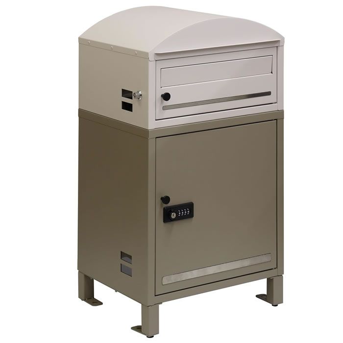 新品】MOJYU 宅配ボックス付ポスト Remo 郵便ポスト付宅配ボックス PBX