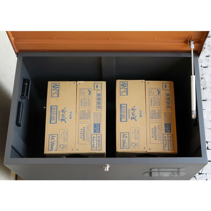 ダークグレー ブラウン木目