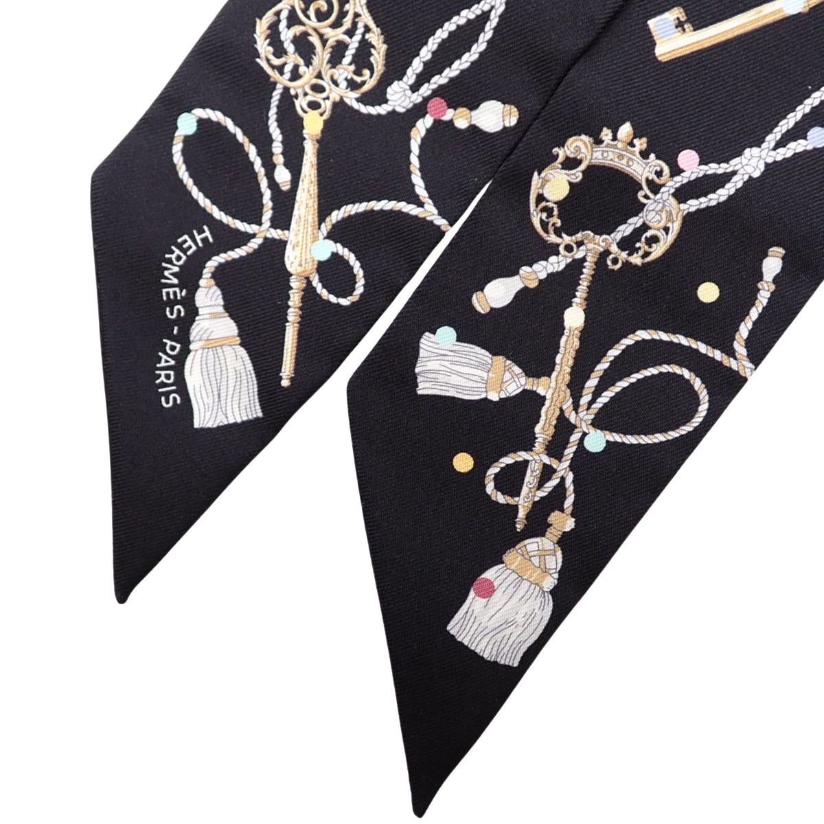 お値下げ エルメス ツイリー LES CLES A POIS ストア お値下げ