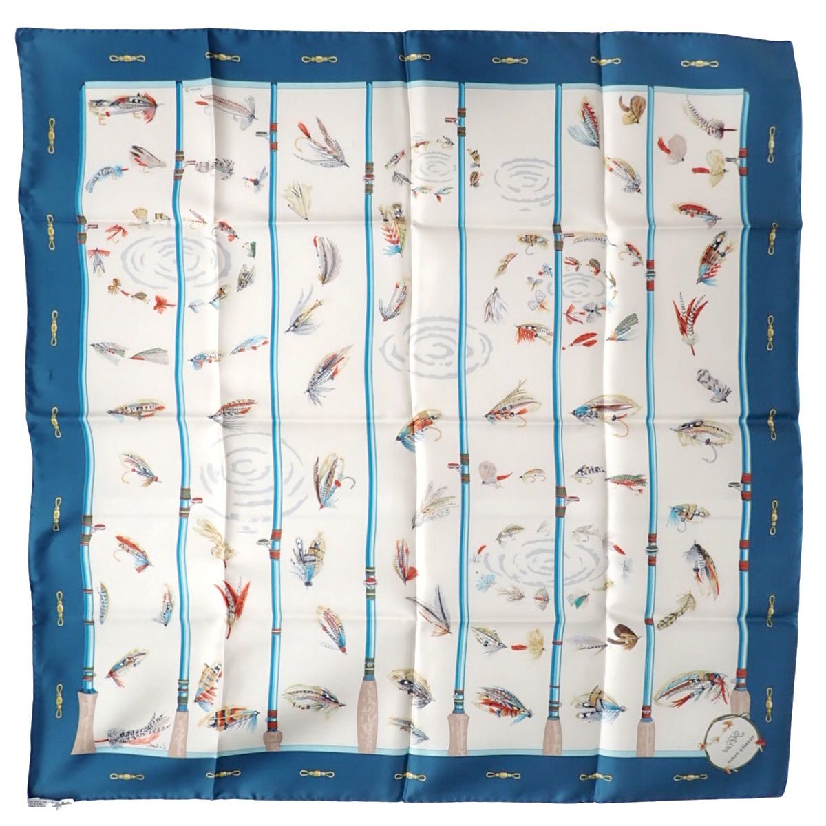 美品 HERMES エルメス LA PRAIRIE カレ90 ブルー スカーフ HERMES 草原 LA PRAIRIE カレ90 ブルー 楽天市場】HERMES エルメス