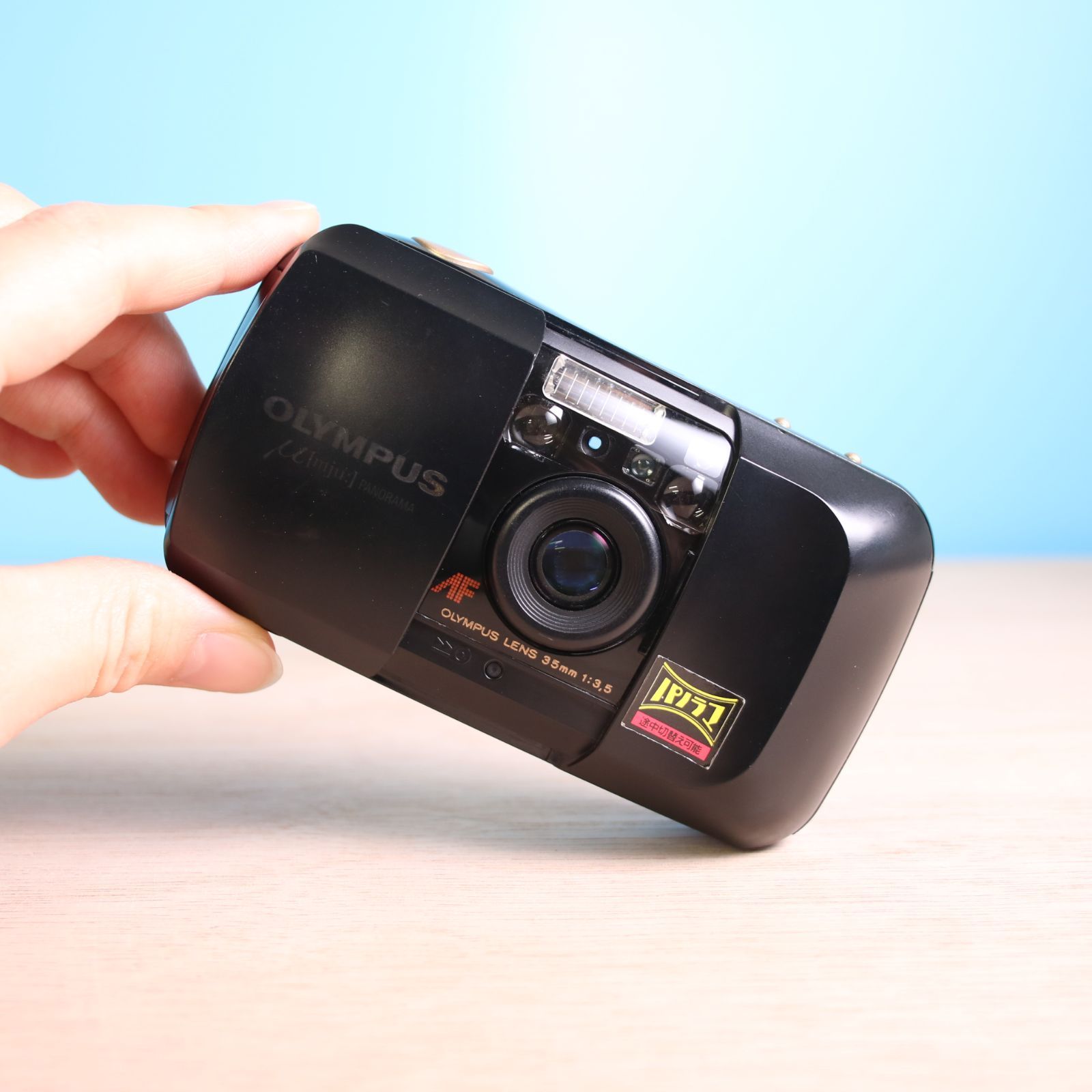 ❁動作OK❁ OLYMPUS μ Panorama ミューmju コンパクトフィルムカメラ