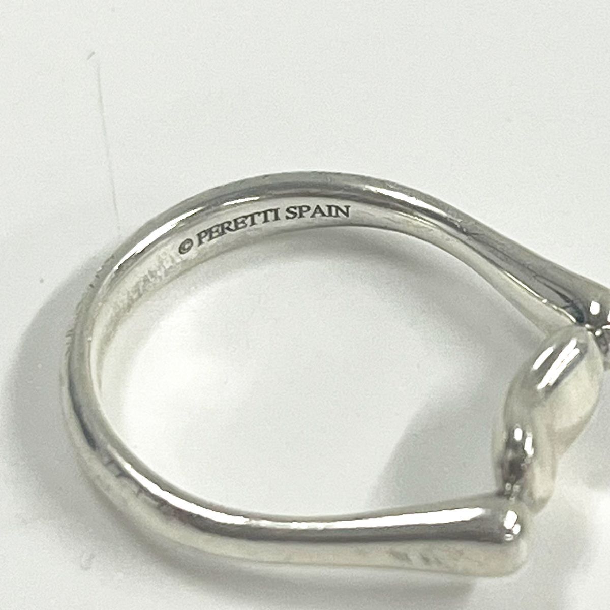 【美品】ティファニー ビーン リング 指輪 13号 シルバー SV 925 刻印 TIFFANY&Co. ティファニー ビーンズ リング 925 シルバー 13号相当