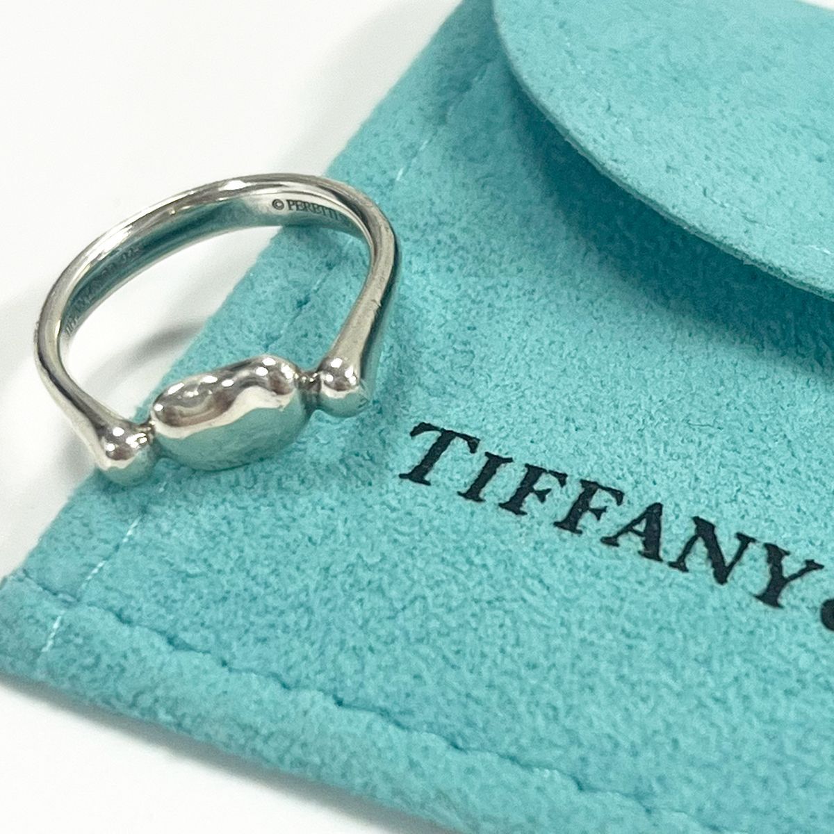 Tiffany & Co. 925 ビーンズリング シルバーリング TIFFANY&Co. ティファニー ビーンズ リング 925 シルバー 13号相当