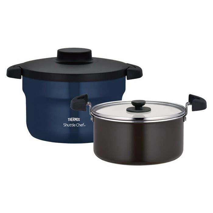 新品】サーモス シャトルシェフ KBJ-3002-NVY ネイビー 2.8L 3～5人用