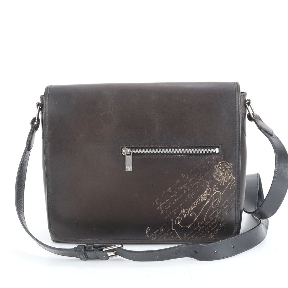 極美品 ベルルッティ スクリット レザー ゴールデン パティーヌ