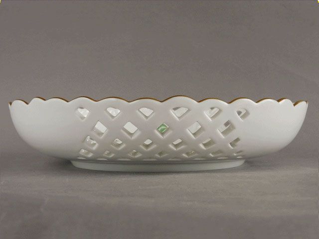 Meissen マイセン　金彩透かし大皿 Meissen マイセン 金彩透かし大皿 【公式通販】