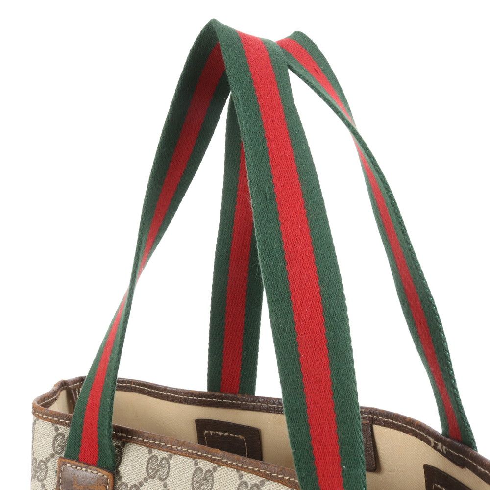 希少【OLD GUCCI】ビジネスバッグ　GGスプリーム　シェリーライン　A4 希少【OLD GUCCI】ビジネスバッグGGスプリームシェリーラインA4