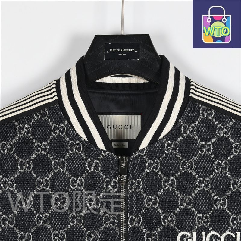 グッチ gucci リボン コットンジャケット 黒 ブラック 正規品 本物 グッチ gucci リボン コットンジャケット 黒 ブラック 正規品 本物