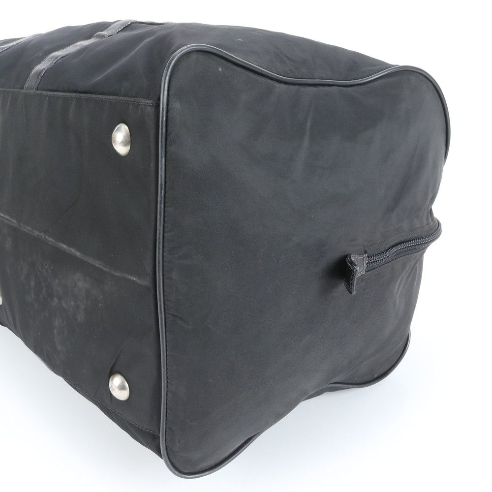 美品 プラダ テスート ナイロン サフィアーノ レザー ボストン バッグ