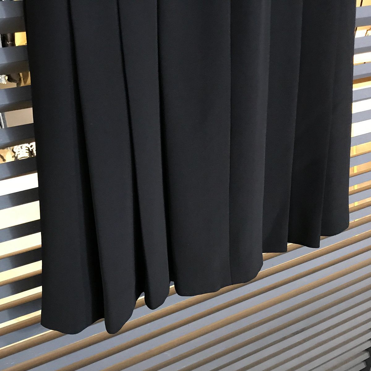 超美品 シャネル ココマーク 膝丈 プリーツスカート レディース