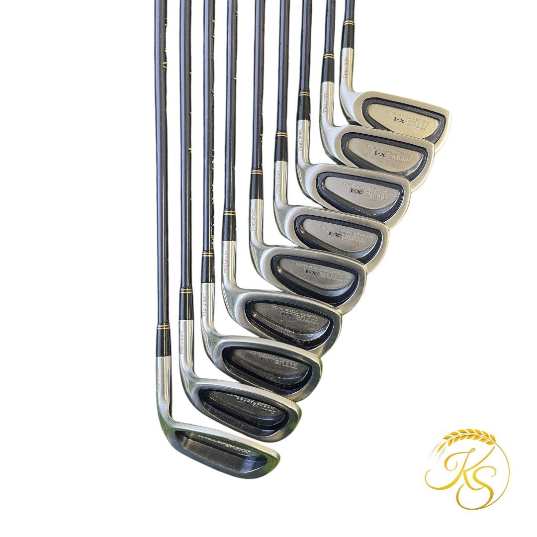 マルマン　TITUS X–1 アイアン9本セット　R–BL 右 マルマン アイアン 9本 右 maruman TITUS X-1 カーボン R - メルカリ