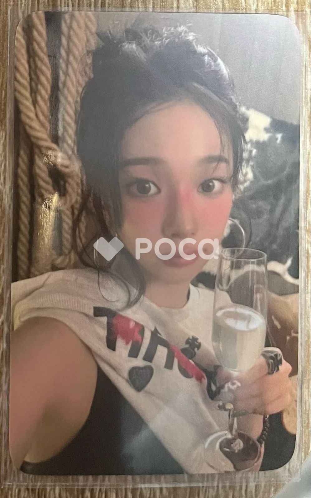 aespa richman popup カリナ T-SHIRTS Lサイズ aespa KARINA Rich Man