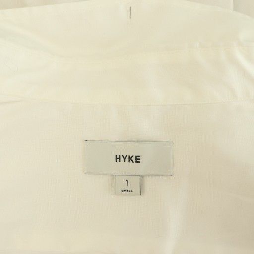 ハイク HYKE 24SS BUTTON DOWN BELL-SLEEVE SHIRT ベルスリーブシャツ