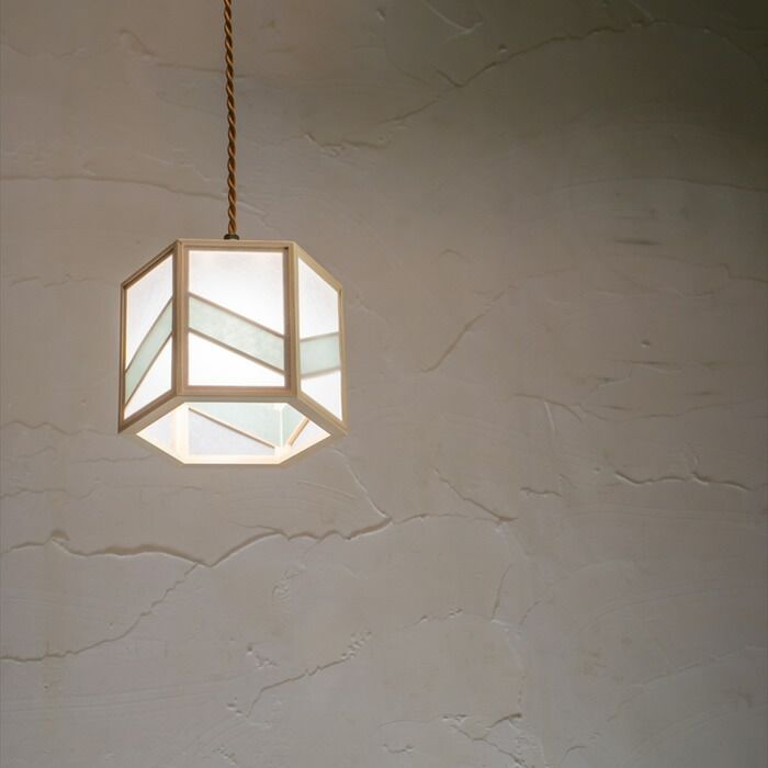 【新品】新洋電気 コンビネーションランプ ペンダントライト 湊 sou 不織布＋利休鼠 AP864-J 和風照明 おしゃれ