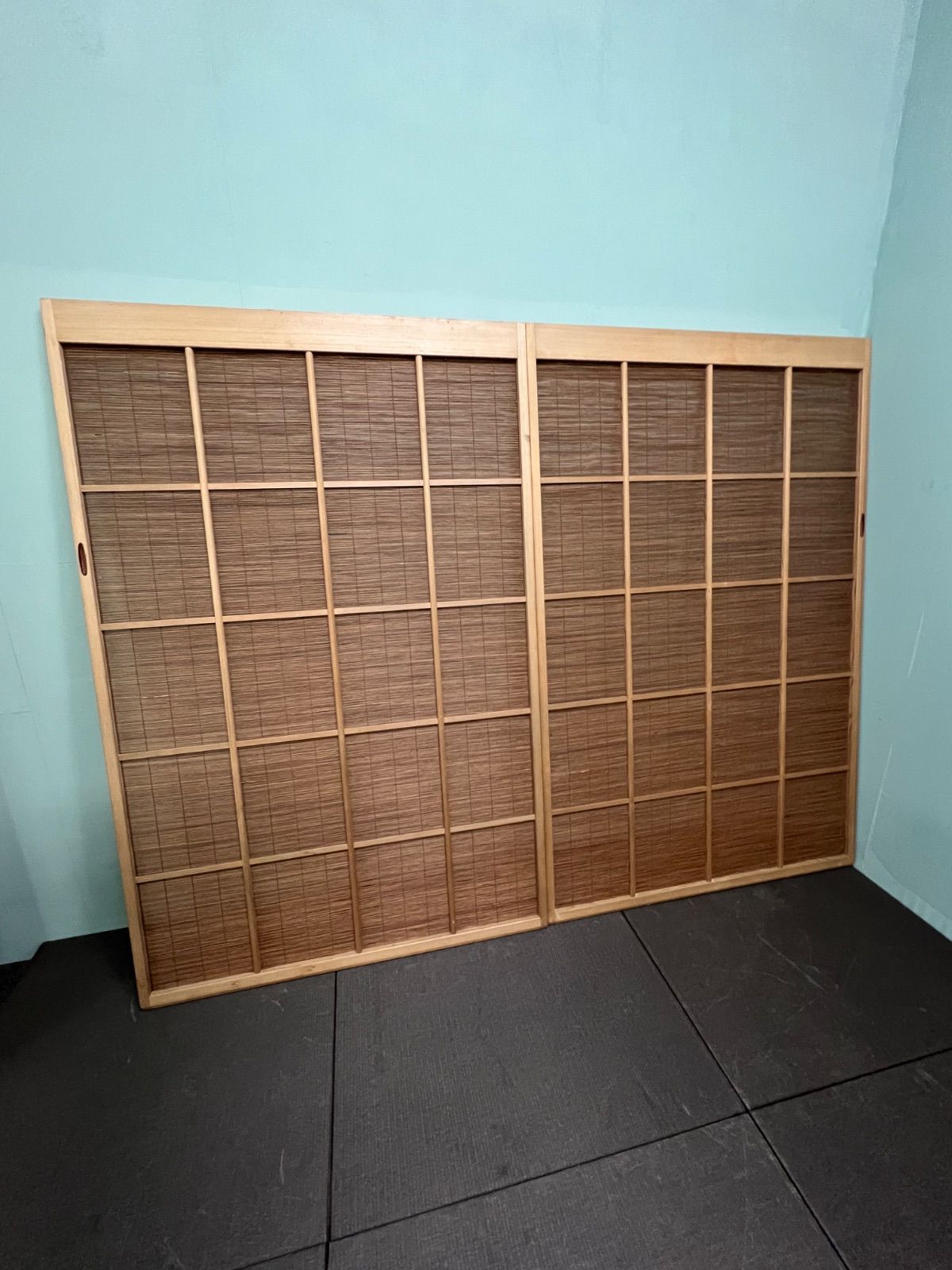 ︎ 昭和 レトロ 建具 セット 引き戸 夏戸 障子 古民家