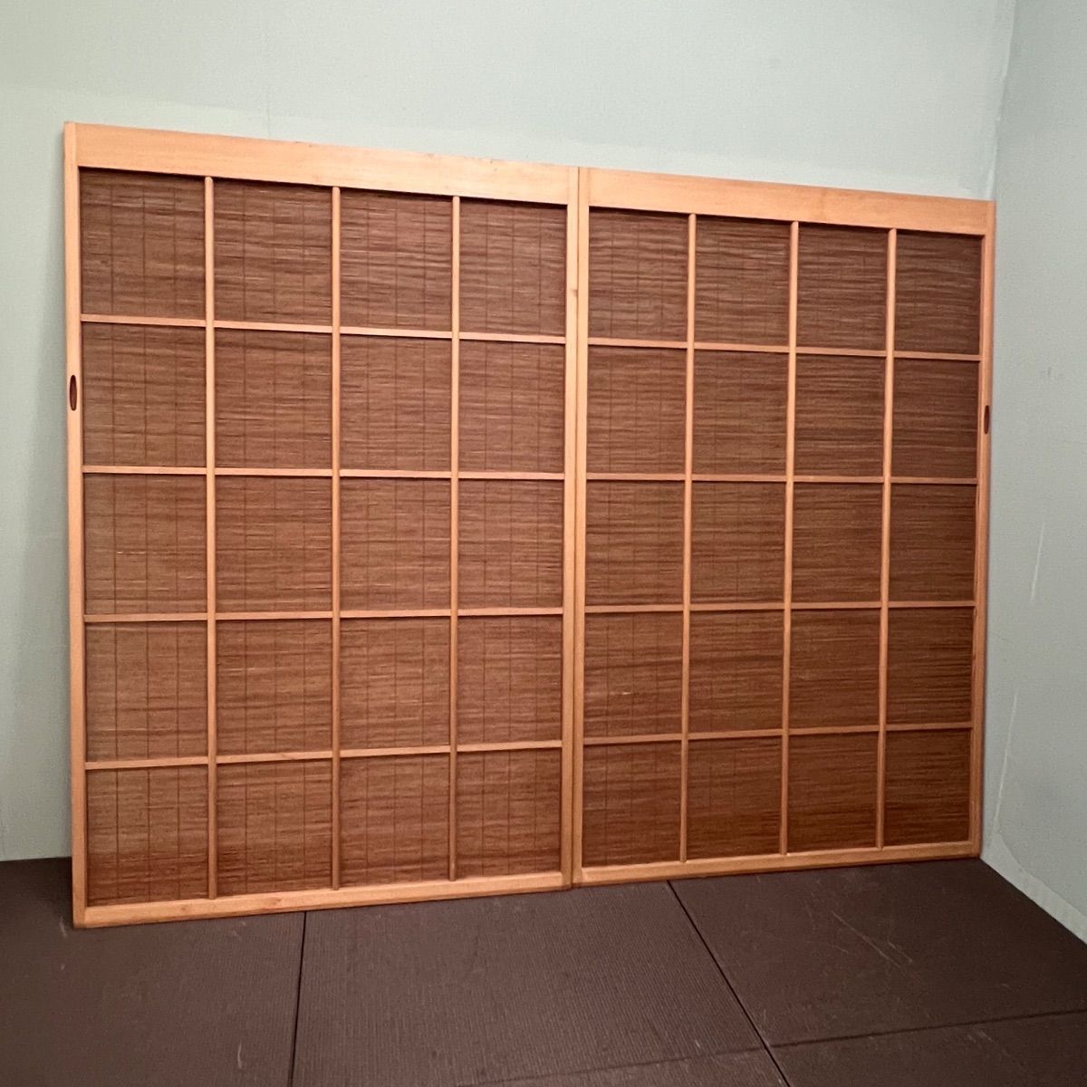 ︎ 昭和 レトロ 建具 セット 引き戸 夏戸 障子 古民家