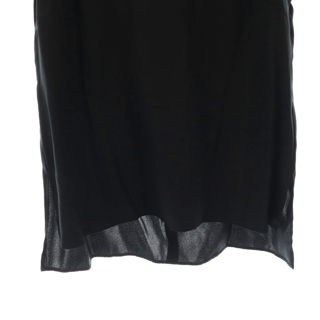 フォクシー FOXEY ブラウス ルーシー プルオーバー シルク 38 ブラック