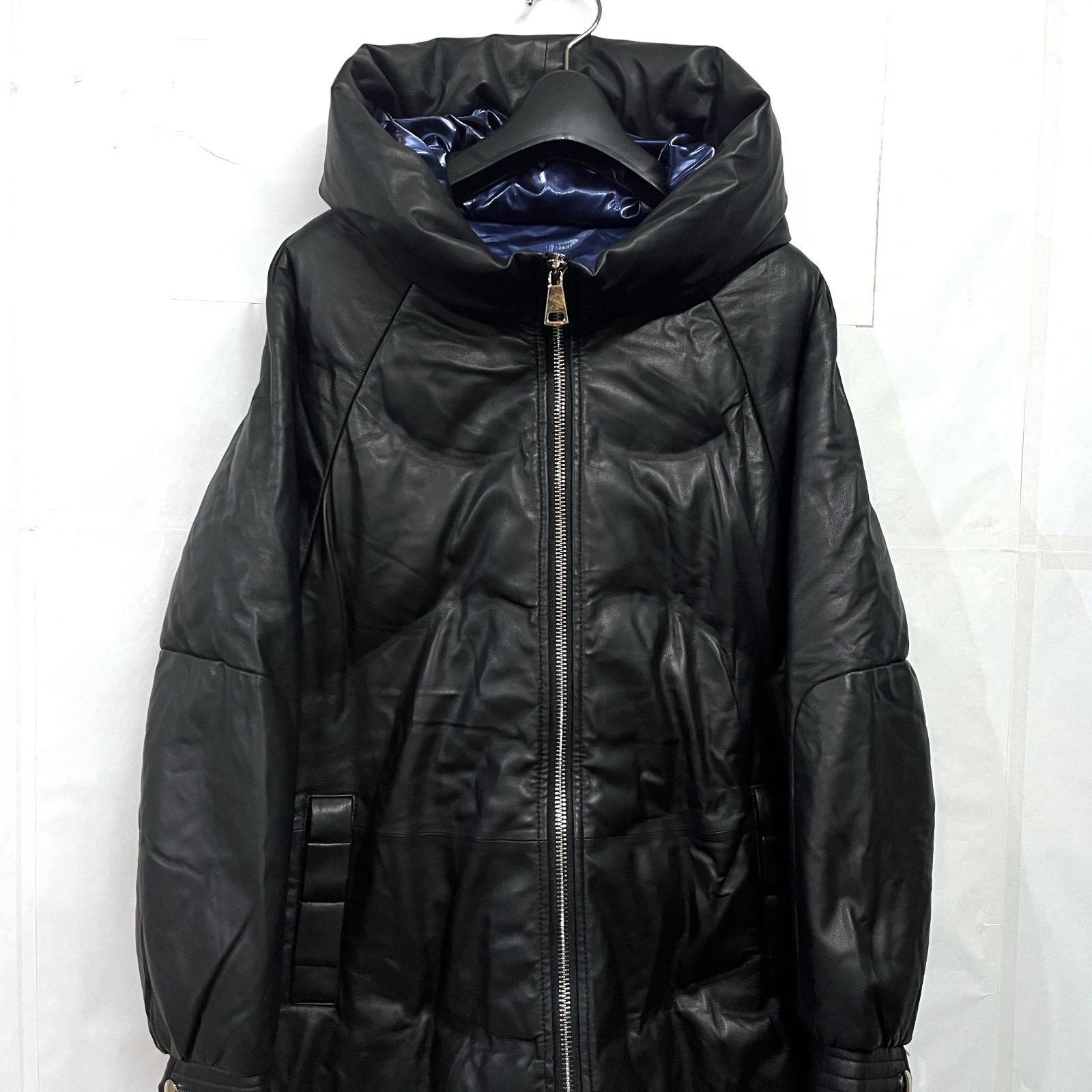 注文 Cour Carre an｜クールカレアン ラムレザー ダウンジャケット 羊革