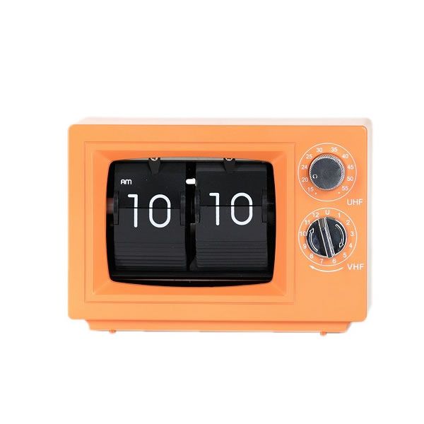 新品】廣華物産 フリップクロック パタパタ時計 FPC-7-OR - メルカリ