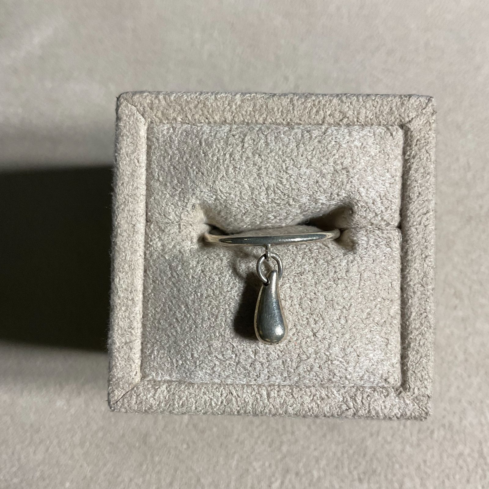 ティファニー　ティアドロップ　ウェーブ　リング　925 10号 Tiffany&Co. ティファニー ティアドロップ リング 925