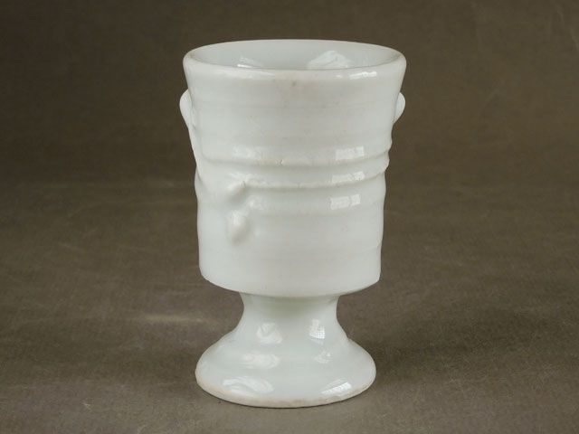 上田 恒次 白磁 高盃 五客 ぐい呑 馬上杯 - メルカリ