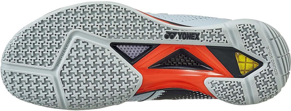 ヨネックス YONEX バドミントン  パワークッションエクリプションZミッド シューズ パワークッション 靴 ミッドカット 3E 日本バドミントン協会審査合格品  SHBELZ2MD 148 ライトグレー 23.5