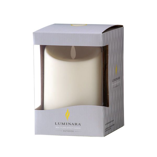 【新品】ルミナラ LEDキャンドル アウトドアピラー 3.75×5 B03050020 カメヤマ株式会社 LUMINARA